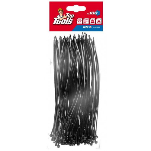 Top Tools vezice crne 2.5x200mm 100kom ( 44E958 ) Cene