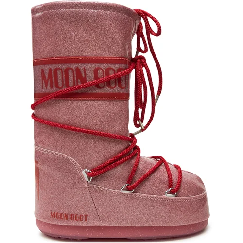 Moon Boot Škornji za sneg Icon Junior Glitter 80D3400290 Roza