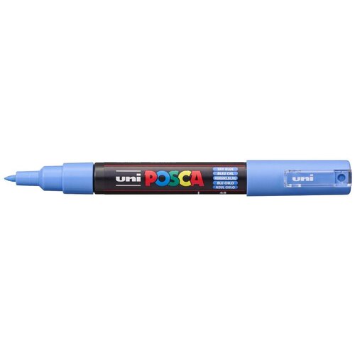 Marker Uni pc-1m Posca nebesko plavi Slike