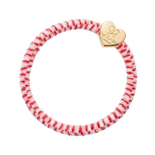 By Eloise London Velvet Gold Heart zapestnica / elastika za lase Cene