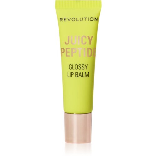 Makeup Revolution Juicy Peptide Lip Balm balzam za ustnice s peptidi odtenek Mint Mojito Green 8 ml Slike
