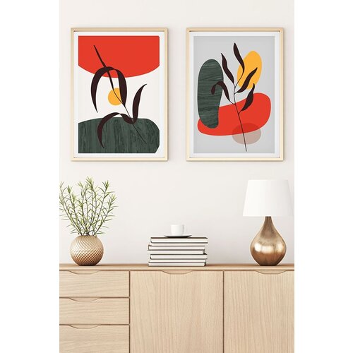 Wallity uramljena slika Huhu45, 50x70 cm , 2 dela Cene