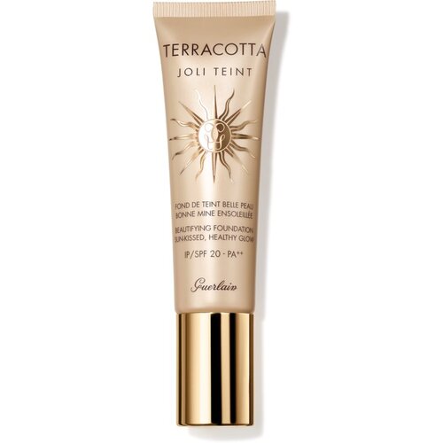 Guerlain Terracotta Joli Teint Beautifying Foundation posvetlitveni tekoči puder za naraven videz SPF 20 odtenek Moyen/Medium 30 ml Cene