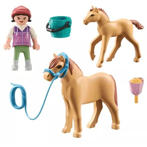 Playmobil Playmobil&reg; Horses of Waterfall Dijete s ponijem i ždrijebetom 71498 Cijene
