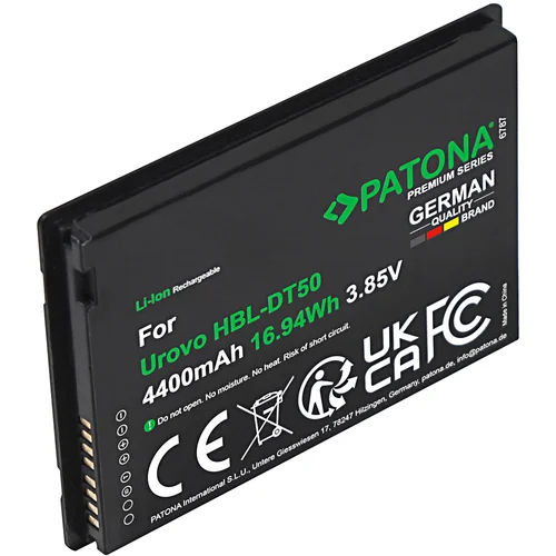  baterija za urovo DT50, 4400 mah