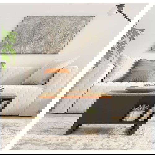 VidaXL Stolić za kavu 60 x 50 x 35 cm od masivnog obnovljenog drva Slike