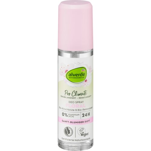 Alverde Naturkosmetik floral deo sprej - cvet trešnje i organska pirinčana voda 75 ml Cene