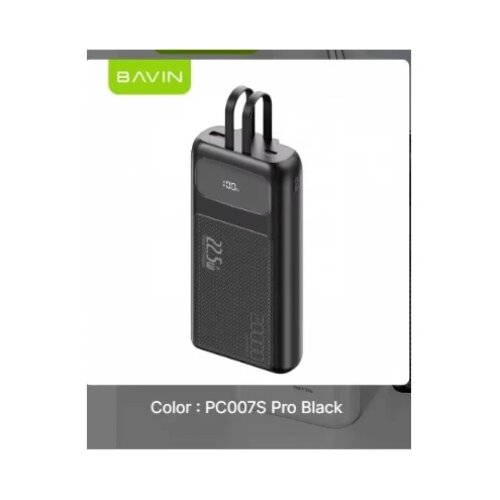 BAVIN Power bank 20000mAh 22,5W Type C & Ligtning kabl Cene