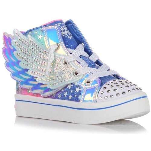 Skechers Nogavice za dojenčke Twi-lites 2.0 Modra Slike