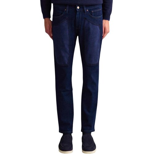Jeckerson Kavbojke slim JOHN 5 TASCHE TOPPA SLIM AI26JUPPA077JOHN002 DNDTFDENI057 Modra Slike