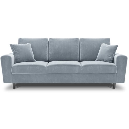 Cosmopolitan Design Svijetlo plava bar&amp;scaron;unasti sklopiva/s prostorom za odlaganje sofa 235 cm Kyoto &amp;ndash; Slike