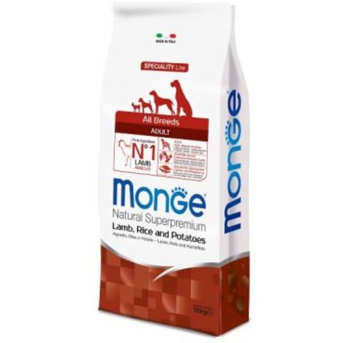 Monge All Breed Adult Jagnjetina 12kg Cene