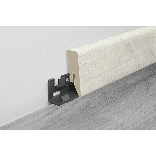 LOGOCLIC Podna kutna lajsna Flora (2,6 m x 18 mm x 50 mm, Ravni oblik) Cijene