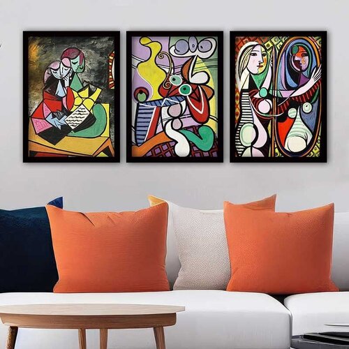 Wallity Set uramljenih slika 3SC_UNPP01, 3 Dela Cene