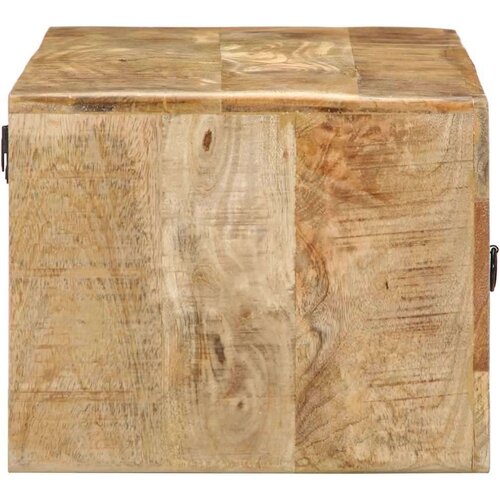 VidaXL zidni tv ormarić 100x32x25 cm puno drvo grubo mango Slike