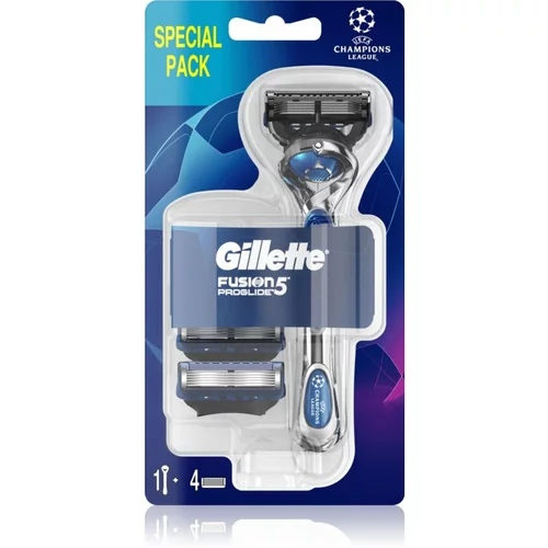 Gillette Fusion5 Proglide brivnik + nadomestne britvice 4 kos 1 kos