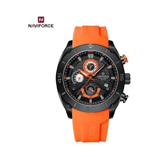 Naviforce nf8038 mu&amp;scaron;ki ručni sat kvarcni mehanizam narandžasti ( NF8038 narandžasti ) Slike