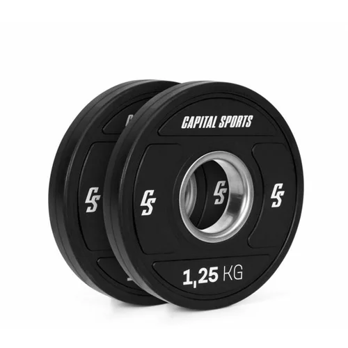 Capital Sports Elongate 2020, koluti, 2 x 1,25 kg, trda guma, 50,4 mm