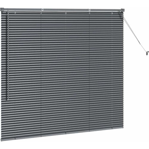  Venecijanski zastore Tamno siva 130 x 140 cm Aluminij Slike