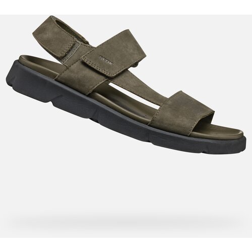 Geox Khaki men's sneakers XAN2S - Men's Cene