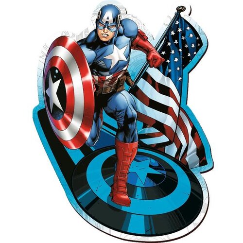 Marvel Trefl Puzzle Wood Craft: Avengers, Captain America - 160 lesenih kosov Cene