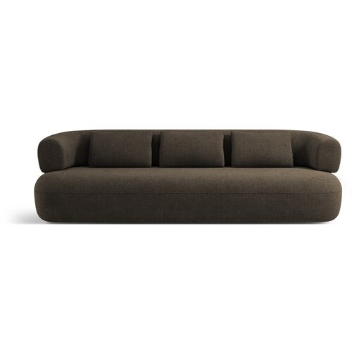 Micadoni Smeđa sofa od bouclé tkanine 226 cm Jenny – Home Cijene