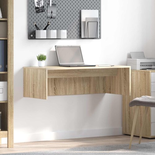  Stol za zid Sonoma hrast 100 x 45 x 30 cm Konstruirano drvo Cijene