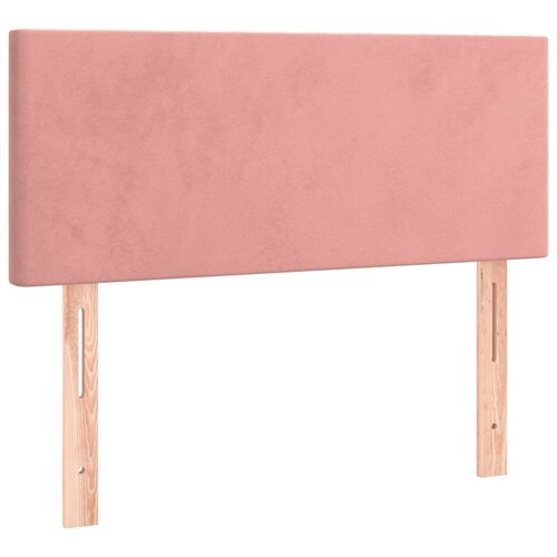 VidaXL Posteljno vzglavje roza 90x5x78/88 cm žamet, (20933161) Slike