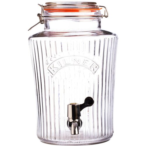 Kilner staklena posuda za napitke sa slavinom Vintage, 5 l Slike