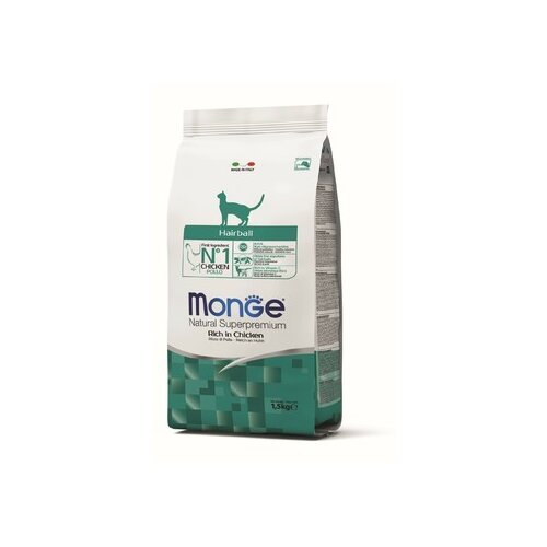 Monge cat hairball hrana za mačiće, 1-12 meseci, 1.5kg Cene