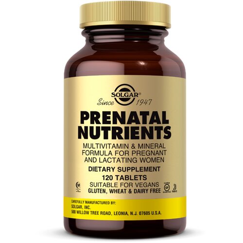 Solgar kompleks sa nutrijentima za period trudnoće i dojenja 120 tableta 104483.0 Cene