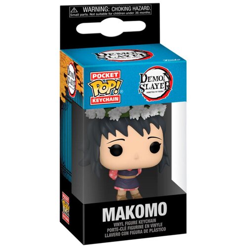 Funko POCKET POP KEYCHAIN Demon Slayer Makomo with flower headdress obesek Cene