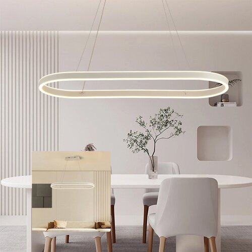  Brilagi - LED luster na sajli PONDIE LED/45W/230V 80x30 cm bela Slike