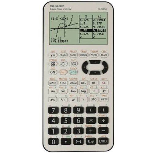 Sharp Kalkulator el9950, 827f, 64kb, tehnični EL9950 Cene