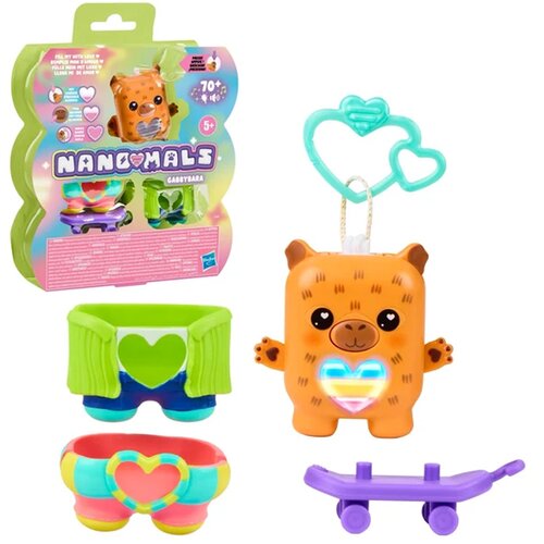 Hasbro Nano-mals: Gabbybara interaktivna elektronska figura kapibare &amp;ndash; Slike