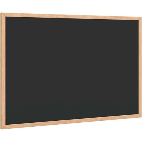 VidaXL Ploča za pisanje s crnim okvirom od punog borovine 60x40 cm Slike