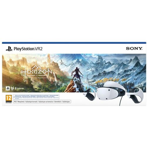 Sony playstation VR2 virtual reality PS5 + vr horizon call of the mountain Cene