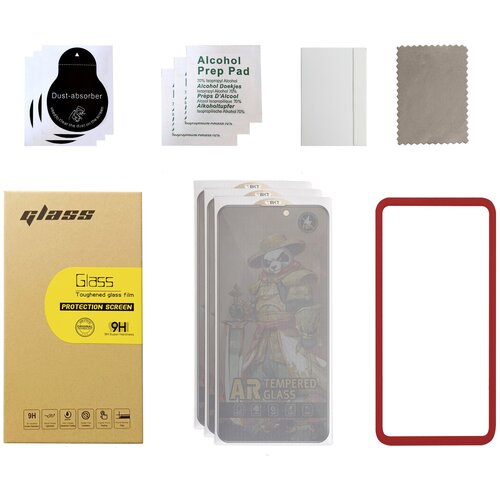 INF Za&amp;scaron;čita telefona Za&amp;scaron;čita zaslona z visoko čistostjo proti prstnim odtisom 3-paket iPhone 15, (21325680) Slike