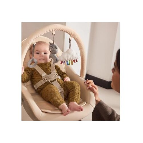 Kinderkraft stolica za hranjenje 2U1 fini up grey KHFINIUPGRY0000 Slike