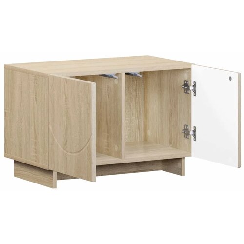  TV stalak 60 x 34.5 x 40 cm Hrast sonoma Konstruirano drvo - Hrast sonoma 60 x 34.5 x 40 cm Slike