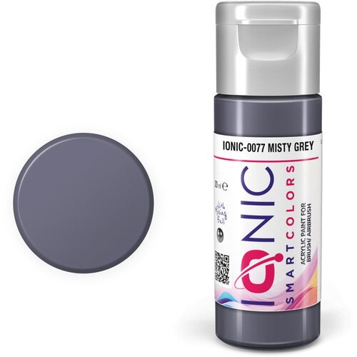 AMMO by MIG Jimenez AMMO Ionic Smart Colors Misty Grey 20ml | Akrilna Boja za Minijature IONIC-0077 Cene