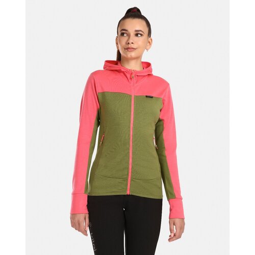 Kilpi Women&amp;#039;s merino wool sweater WOLIE-W Pink Slike