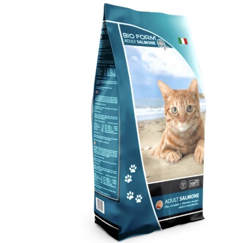 BIO FORM hrana za mačke 15kg adult losos 30/12 Cene