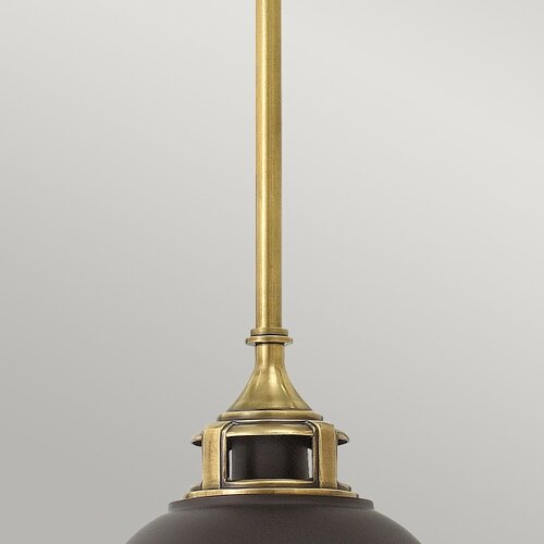 Elstead Lighting Hinkley HK-AMELIA-P-S-RB - Luster na &amp;scaron;tapu AMELIA 1xE27/60W/230V mesing Slike