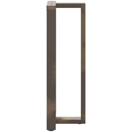  Noge barski stol T-oblika 2 kom 50x35x(110-111) cm čelik Slike