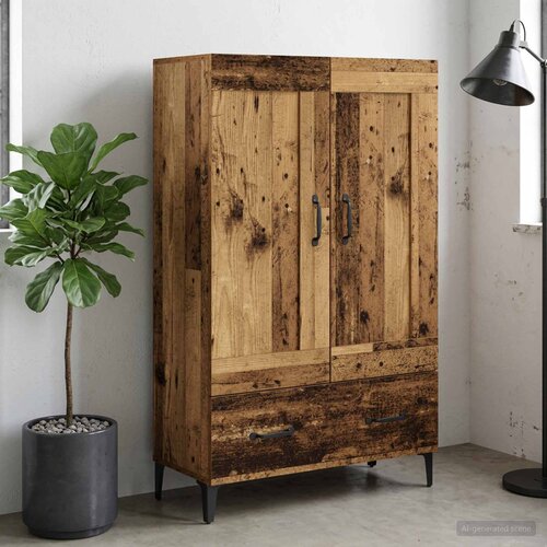  Highboard Staro drvo 70 x 31 x 115 cm Konstruirano drvo Cijene