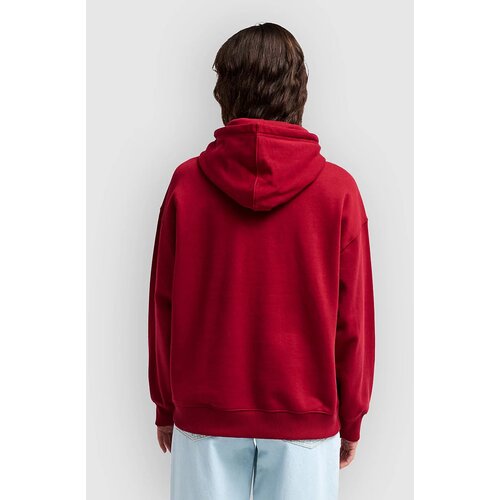 Rvca Emblem Hoodie brick red Slike