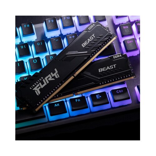 Kingston 8GB / 3600MHz DDR-4 Fury Beast Black (KF436C17BB / 8) pomnilnik Slike
