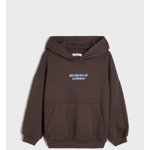 Sinsay Oversize hoodie s natpisom Cijene