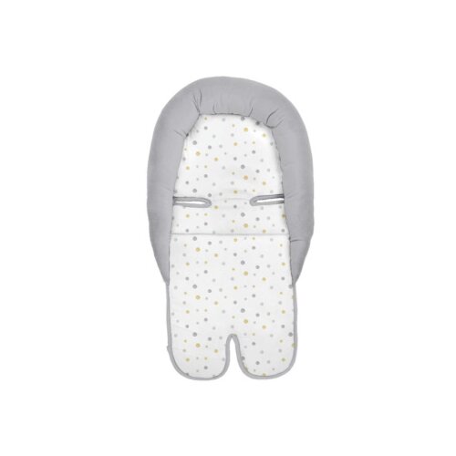 Kikka Boo Podloga za autosedi&amp;scaron;te od memorijske pene Dots Grey ( KKB10043 ) Slike